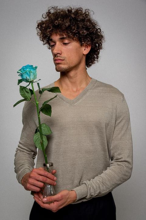 Immagine prodotto Diana Studio Top in Lino con Scollo a V (XXL)
