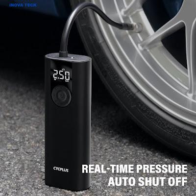 Actual product image Cycplus Air pump A8