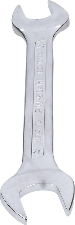 Produktbild SW-Stahl 00115L Doppelgabelschlüssel SW 27 und 32 mm I Gabelschlüssel I Maulschlüssel offen I Doppel (32 mm, 27 mm)