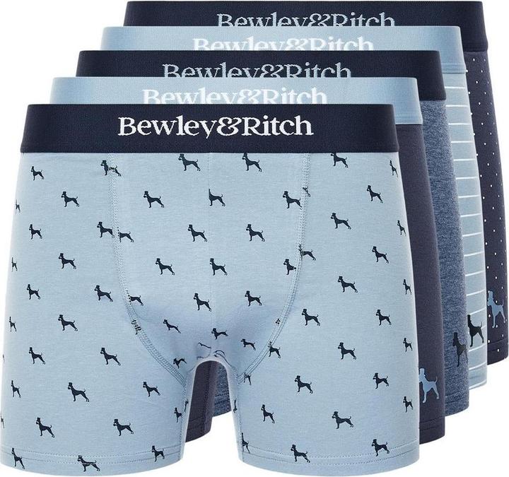 Immagine prodotto Bewley & Ritch Mirador Boxer Uomo Misura Confezione 5 (XXL, Confezione da 5 pezzi)
