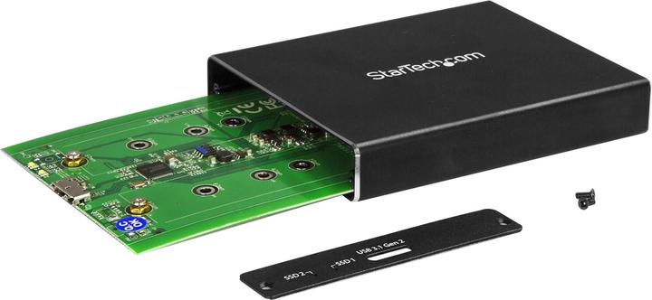 Image du produit StarTech Boîtier De Lecteur HDD Double Slot (M.2 2230, M.2 2242, M.2 2260, M.2)