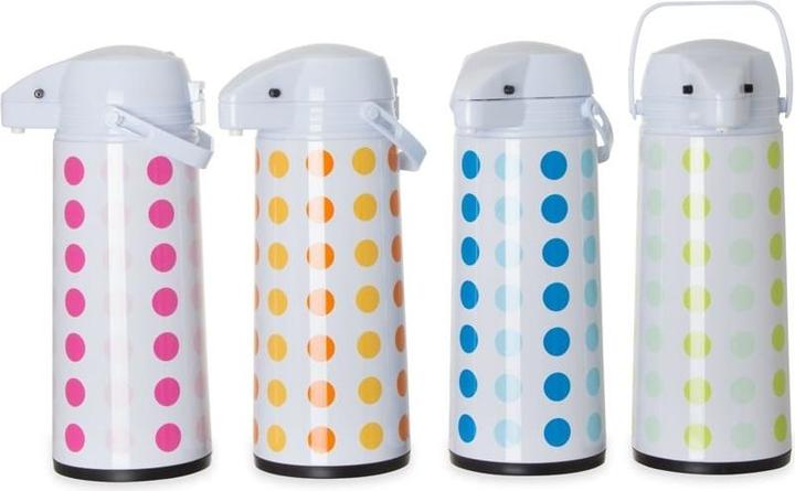 Eva- Kochen und Haushalt Pumpenkrug Punkte Farben (1.90 l)