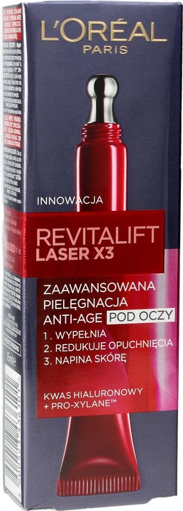 L'Oréal Paris L'Oréal - Revitalift Laser X3 Crème Anti-Âge Avancée sous les Yeux 15Ml (15 ml)