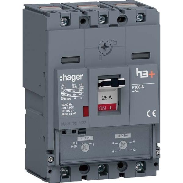 Hager HNS025DC, Relais