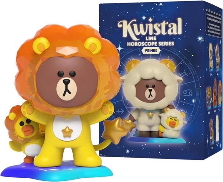Produktbild Mighty Jaxx Line Friends Horoscopes Kwistal Fwenz Primus Series | Blind Box Toy Collectible Figurine