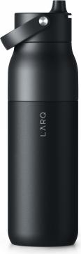 Actual product image Larq Insulated Bottle Obsidian Black 1L w. Swig (1 l)
