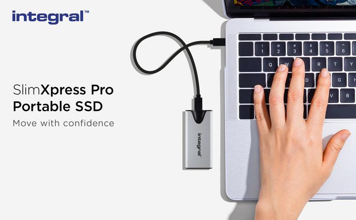 Actual product image 2tb Slimxpress Pro Portable SSD (2 TB)