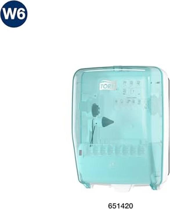 Produktbild Tork Standard Papier Wischtücher Blau W6 Papierrolle 250m - 6er Pack (6 Stk.)