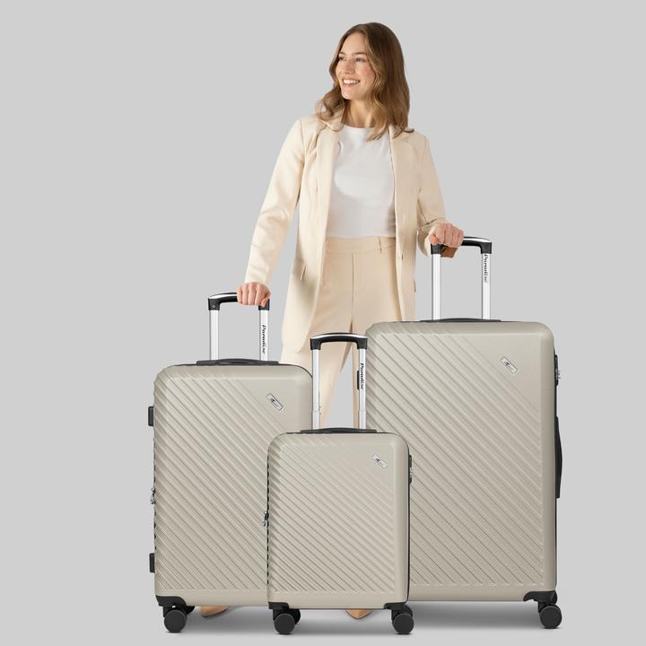 Actual product image Check.In Paradise 2.0 4 Rollen Kofferset 3-teilig mit Dehnfalte (228 l)