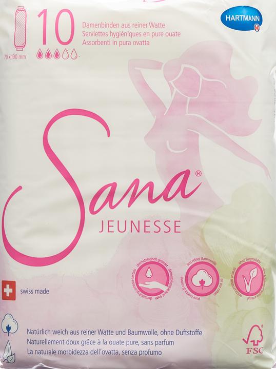 Produktbild Sana Damenbinden (10 x)
