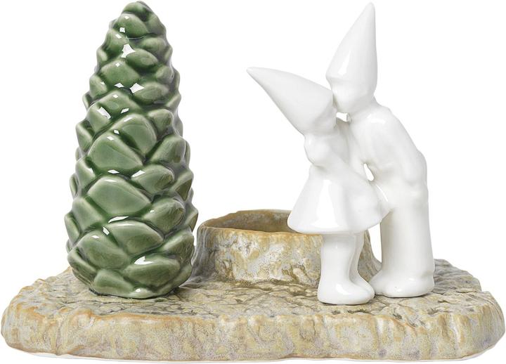 Kähler Christmas Tales Candle Holder Christmas Kiss