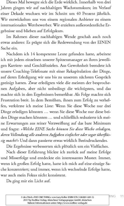 Immagine prodotto The One Thing (Tedesco, Jay Papasan, 2017)