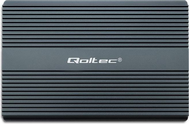 Produktbild Qoltec Obudowa | kieszeń na dysk M.2 SSD SATA | NVME | DUAL |USB-C (M.2)
