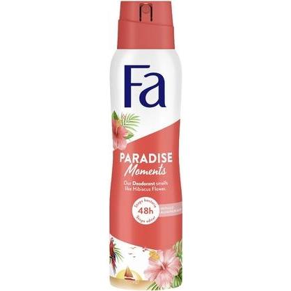 Fa, Deo, Paradise Moments Hibiscus Flower Deodorant 150Ml (150 ml)