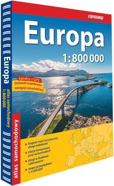 Actual product image No Name Europe atlas samochodowy 1:800 000