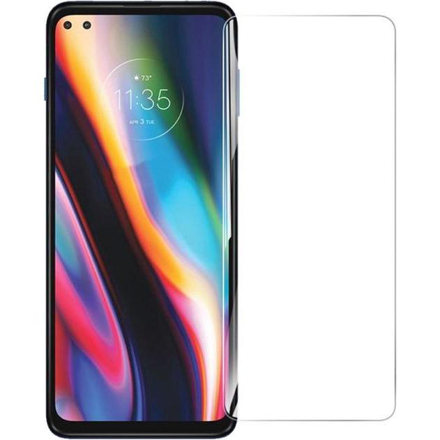 MU Budget Schutzglas Displayschutz (1 Stück, Motorola Moto G5 Plus), Smartphone Schutzfolie, Transparent