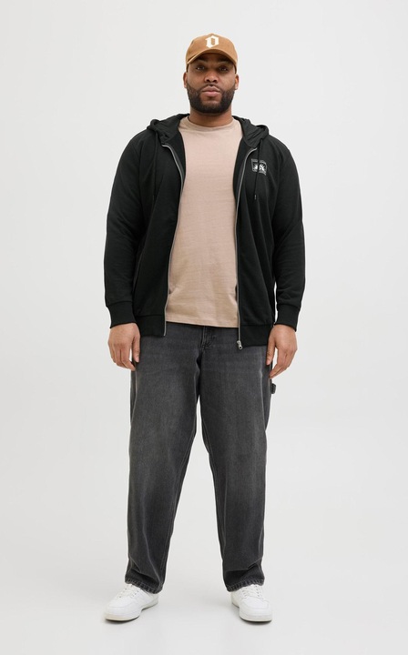 Actual product image Jack & Jones Plus Size Gedruckt Kapuzenpullover Kapuzenpullover (7XL)