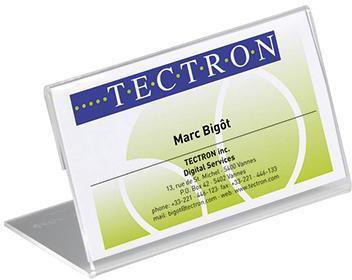 Produktbild Durable Tischnamensschilder L-Form