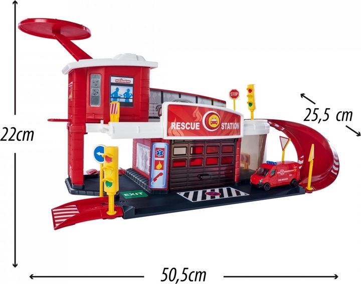 Produktbild Majorette Creatix Rescue Station + 1 vehicle
