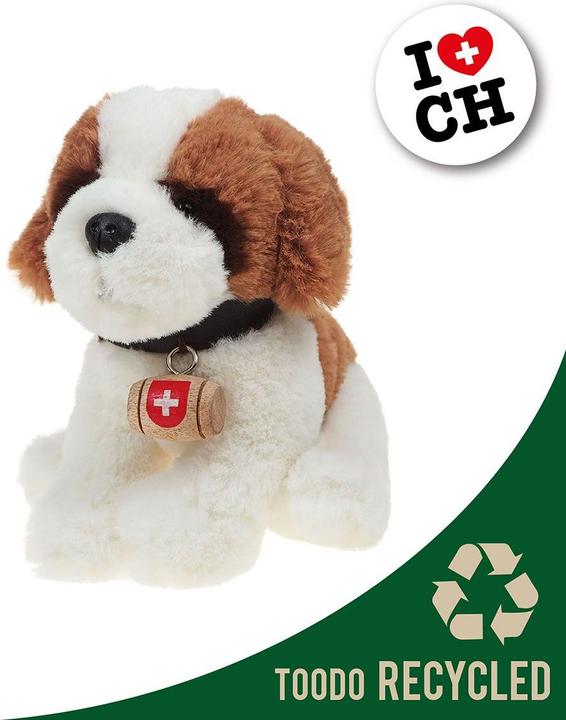 Produktbild idiS Swiss Line Bernhardiner m. Fass 15cm recycelt (13 cm)