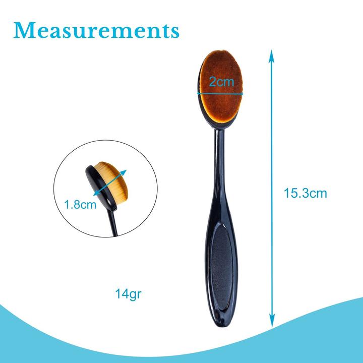 Actual product image Intirilife Make Up Pinsel