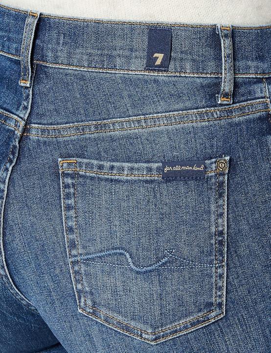 Actual product image 7 For All Mankind Dames De Straight Crop Jeans (25)