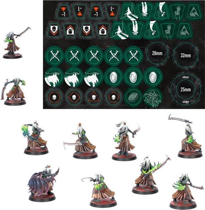 Productafbeelding Games Workshop Warhammer 40k - Doodteam : Drukhari Mandragores (Plastic)