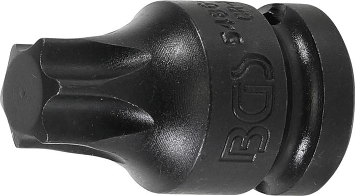 Actual product image BGS Impact Bit Socket length 42 mm 12.5 mm (1/2") Drive T-Star (for Torx) T70 (T70)