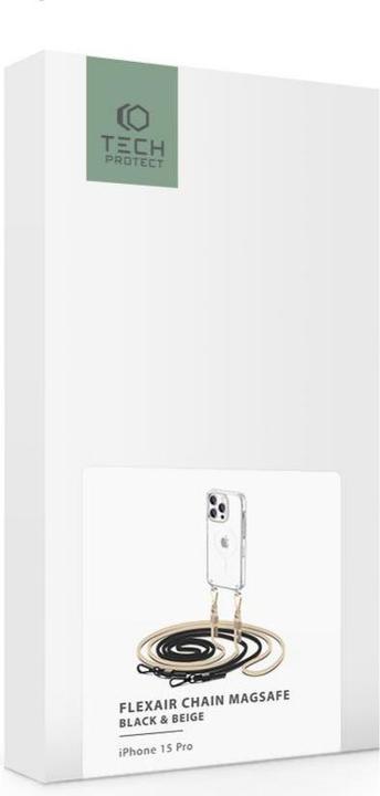 Actual product image Tech-Protect Mobiili tagakaas iPhone 15 Pro Magsafe, kaelapaelaga, läbipaistev (Apple iPhone 15 Pro)