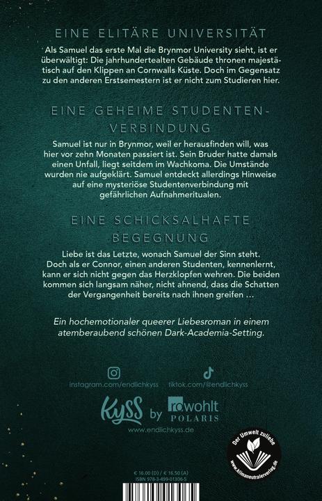 Immagine prodotto Brynmor University – Geheimnisse (Tedesco, Dominik Gaida, 2023)