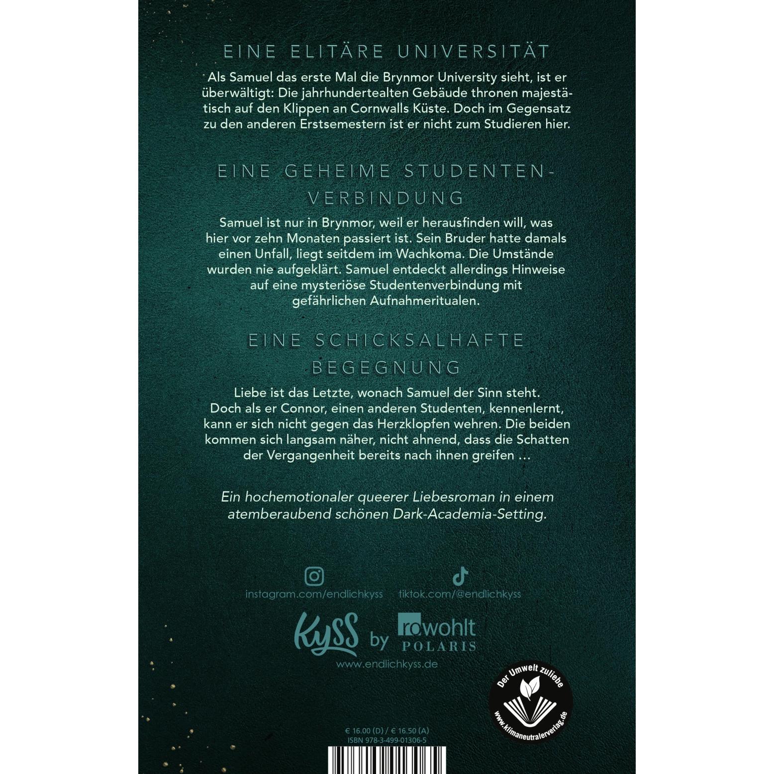 Brynmor University – Geheimnisse, Belletristik von Dominik Gaida