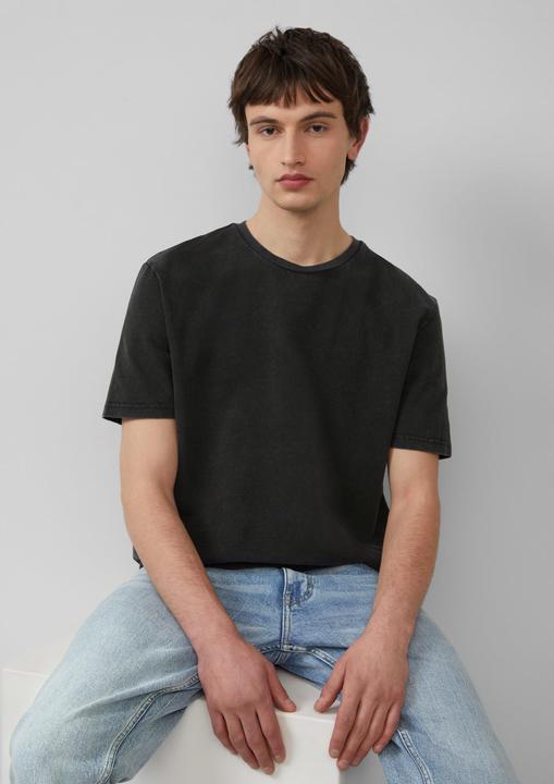 Actual product image S.Oliver T-Shirt Gewaschenes Basic-T-Shirt aus weichem Heavy Jersey (M)