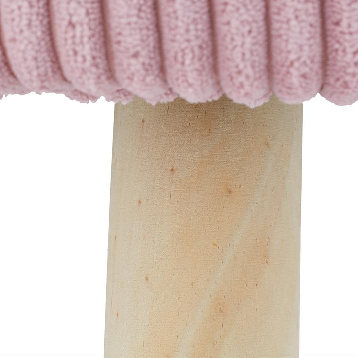 Image du produit Relaxdays Pouf coiffeuse, pieds en bois