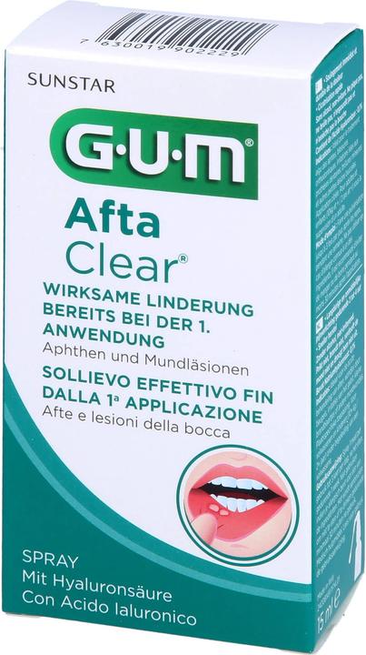 Actual product image GUM SUNSTAR AftaClear Spray (15 ml, Mouth spray)
