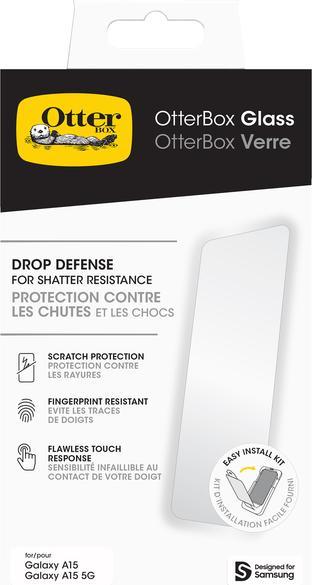 Produktbild OtterBox Screen Protector Glass (1 Stück, Samsung Galaxy A15, Samsung Galaxy A15 5G)