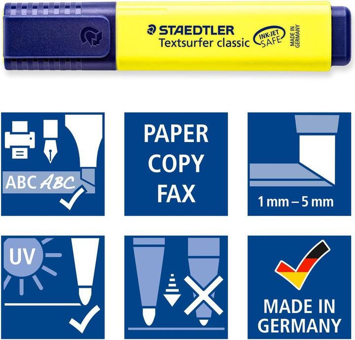 Produktbild Staedtler Textsurfer clas.a 4 (4x)