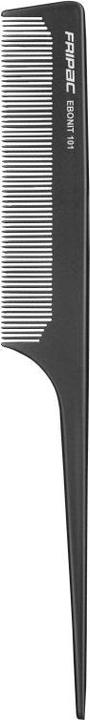 Actual product image Fripac Matte Range 101 handle comb fine, 20 cm
