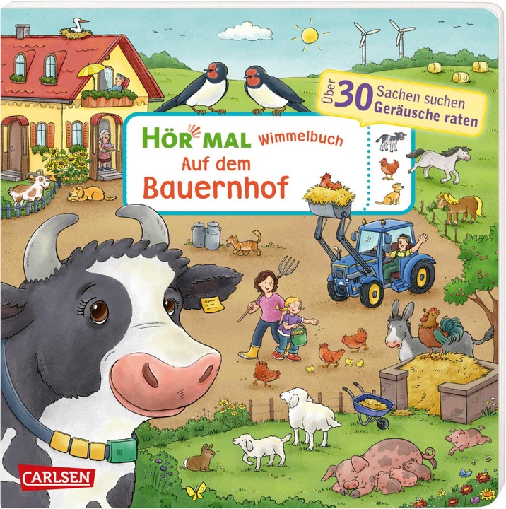 Produktbild Hör mal (Soundbuch): Wimmelbuch: Auf dem Bauernhof (Deutsch, Julia Hofmann, 2021)