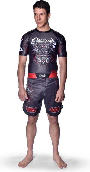 Actual product image 8Weapons 8 WEAPONS Rashguard, S/S, Hit 2.0, navy-black, S (S)