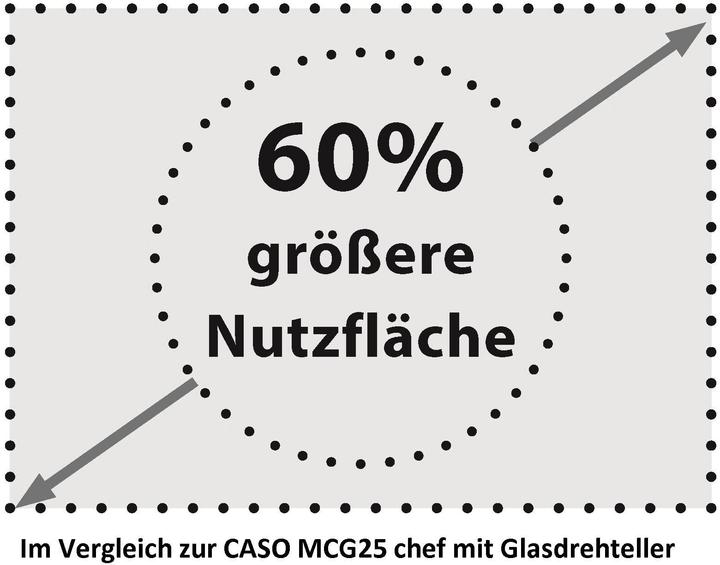 Produktbild Caso Mcg 25 Ceramic Chef (25 l)