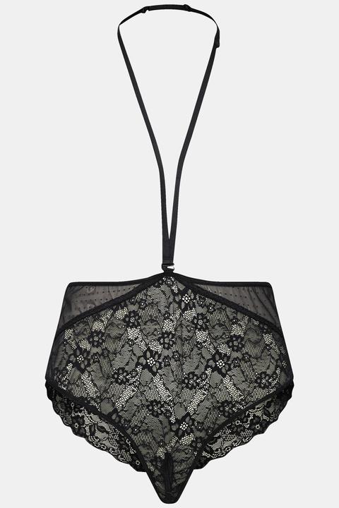 Actual product image Ulla Popken Braziilian Neck Strap Brief (62)