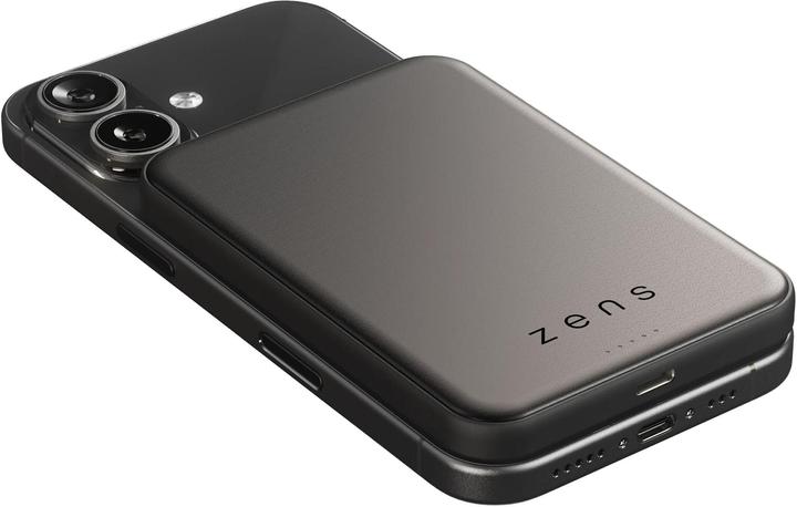 Image du produit Zens Qi2.2 mit bis zu 25W Pro 2 Semi Solid State Qi2.2 Powerbank 5000mAh black (5000 mAh, 25 W, 19 Wh)