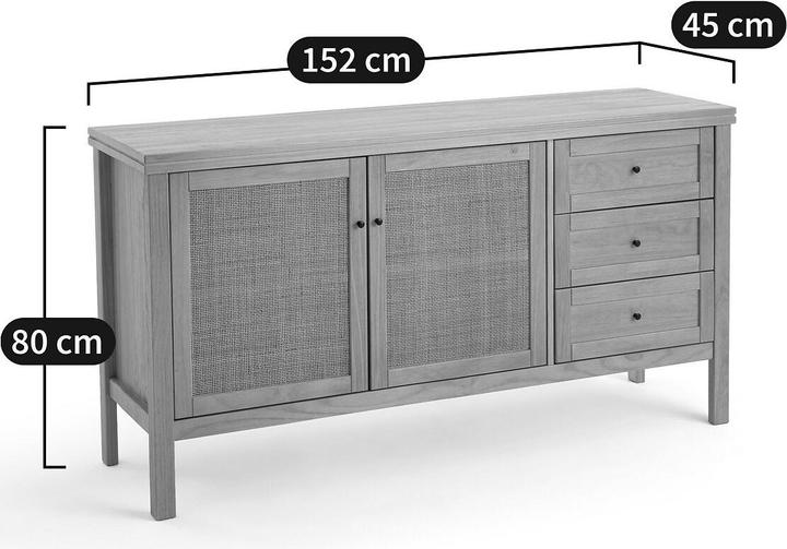 Produktbild La Redoute Interieurs Gabin (80 x 45 x 152 cm)