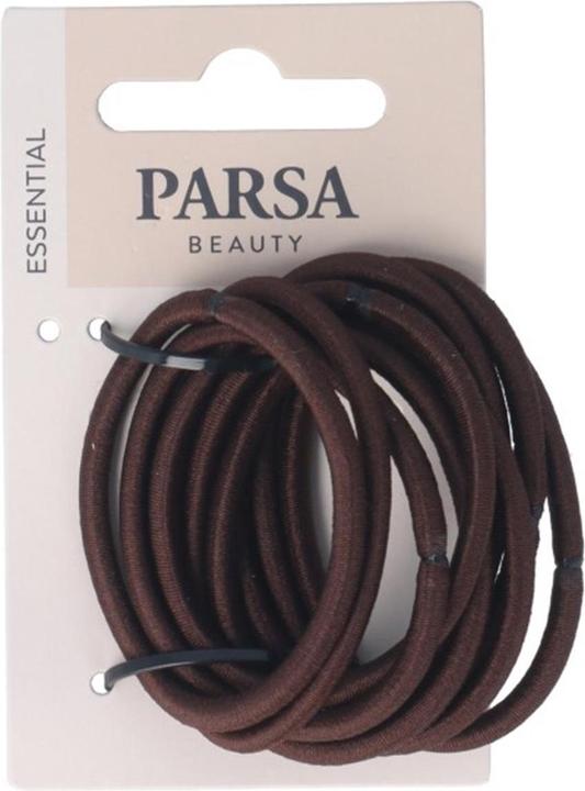 Immagine prodotto Parsa Beauty Porta treccia Parsa spessa, senza metallo, marrone (Elastico per capelli)