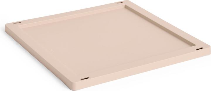 Produktbild HAY - Colour Crate Kunststoffdeckel Square & Cube M (Puderrosa)