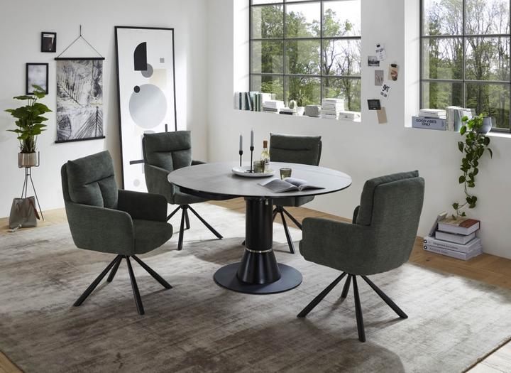 Produktbild Stolkom SOFIA Armlehnstuhl drehbar 180 ° Metall