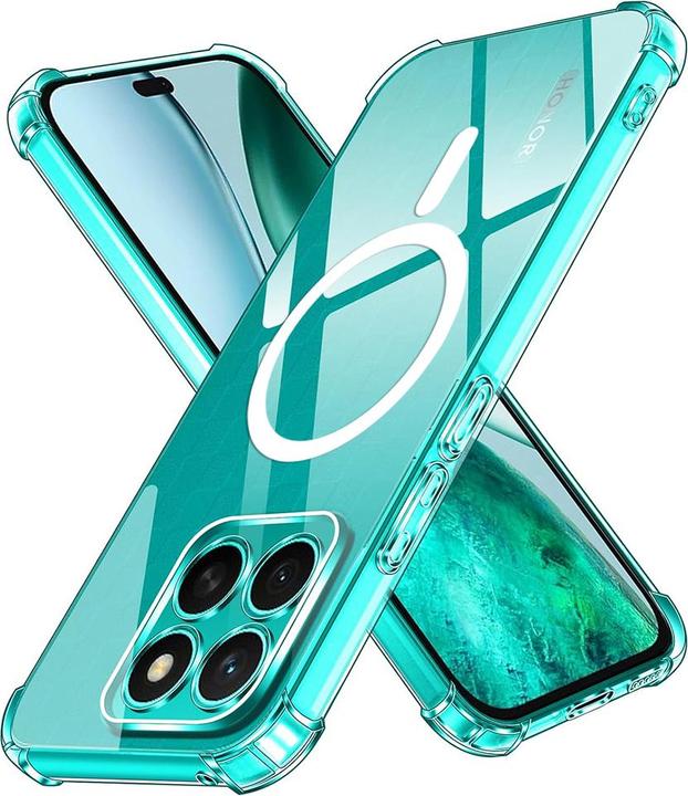 Image du produit Techsuit - Shockproof Clear Silicone MagSafe - Honor X8c - Clear (Honor X8c)