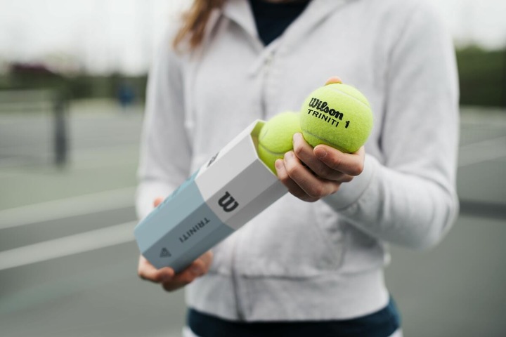 Immagine prodotto Wilson Palla da tennis Triniti 4 palle