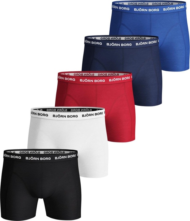 Produktbild Björn Borg Solid Essential 5er Pack (XXL, 5er Pack)