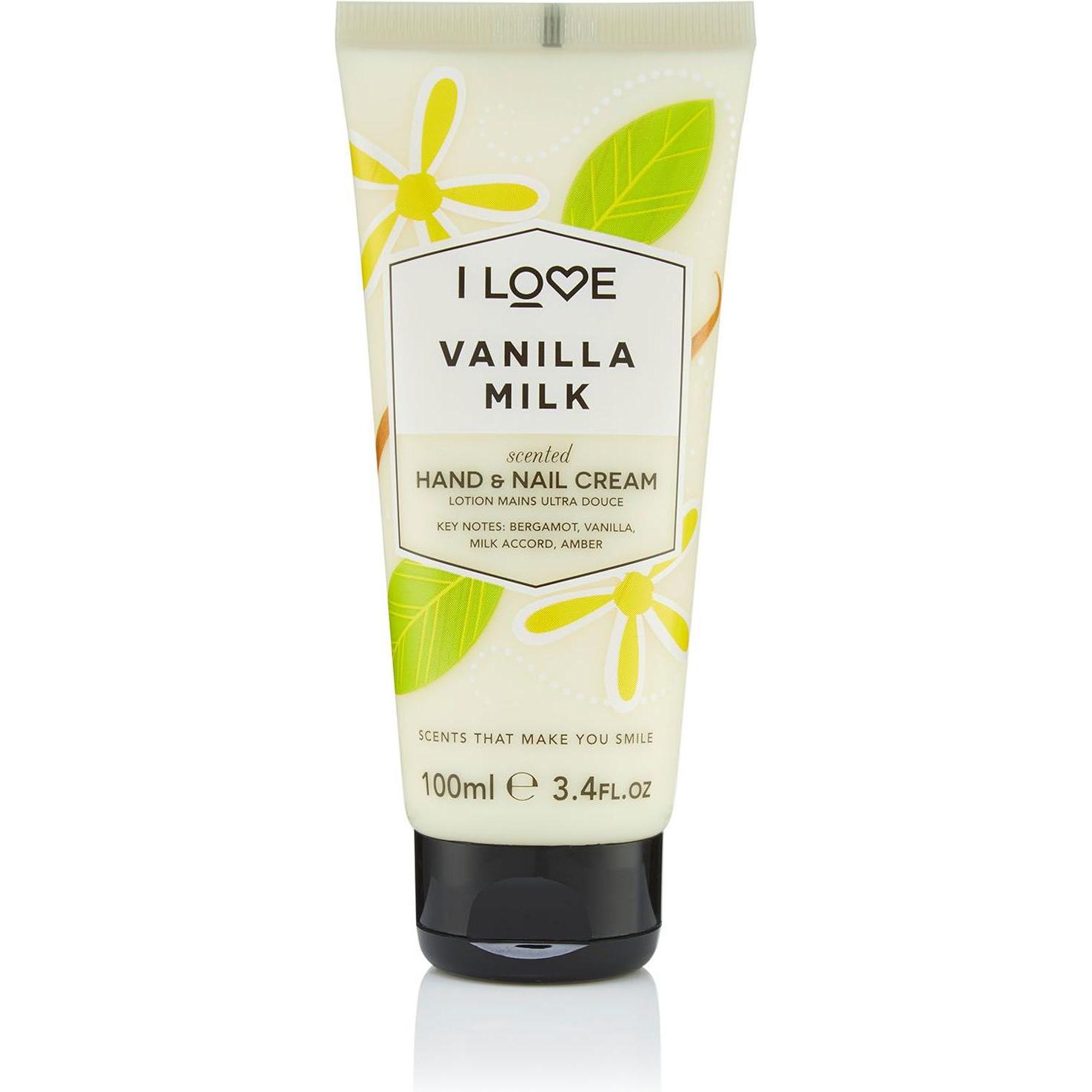 I Love..., Handcreme, Handcrème Vanilla Milk Hand & Nail Cream 100 ml (100 ml)